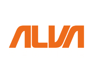 Isotipo y logotipo de Alva Service